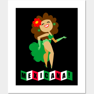 Mexicana Rumbera! Posters and Art